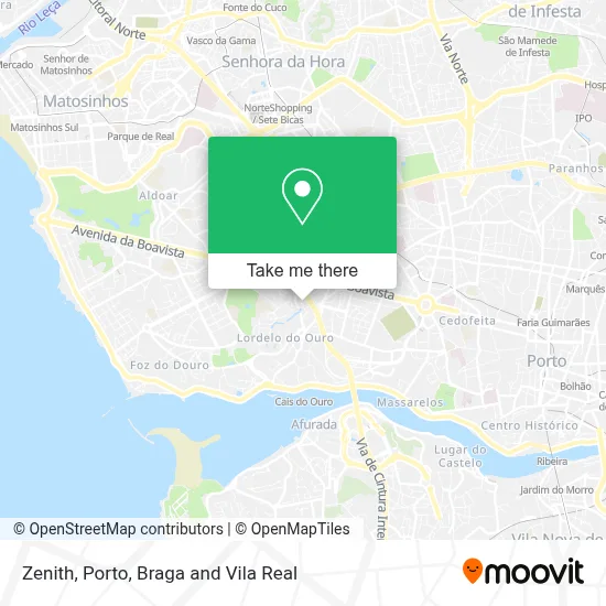 Zenith map