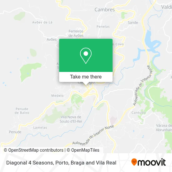Diagonal 4 Seasons map