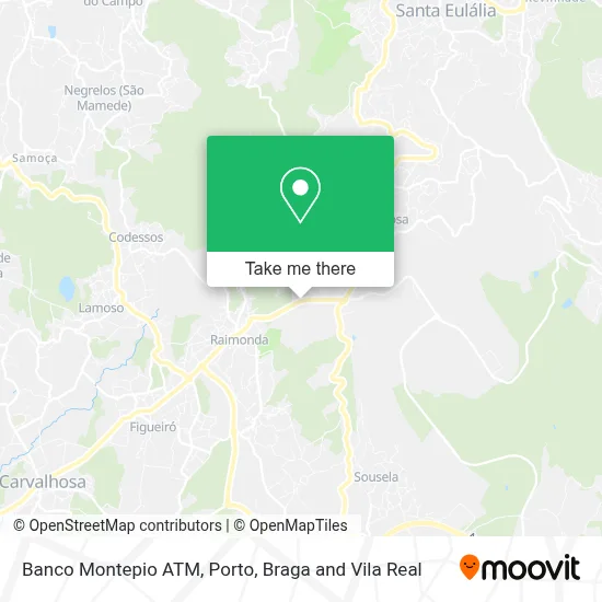 Banco Montepio ATM map