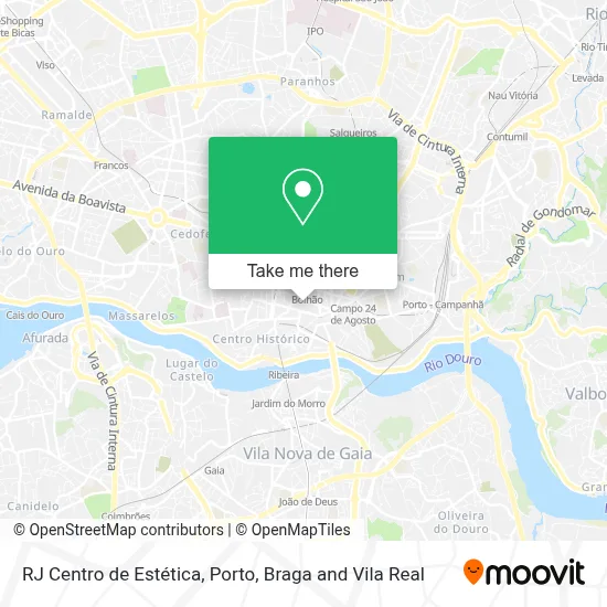 RJ Centro de Estética map