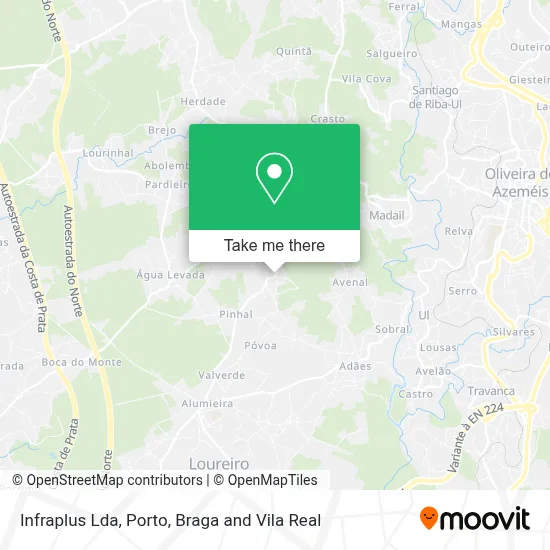 Infraplus Lda map