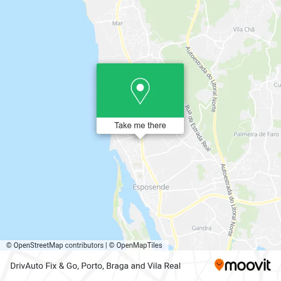 DrivAuto Fix & Go map