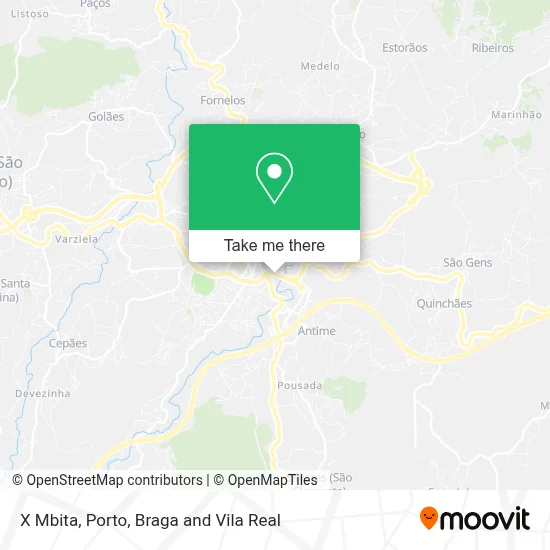X Mbita map