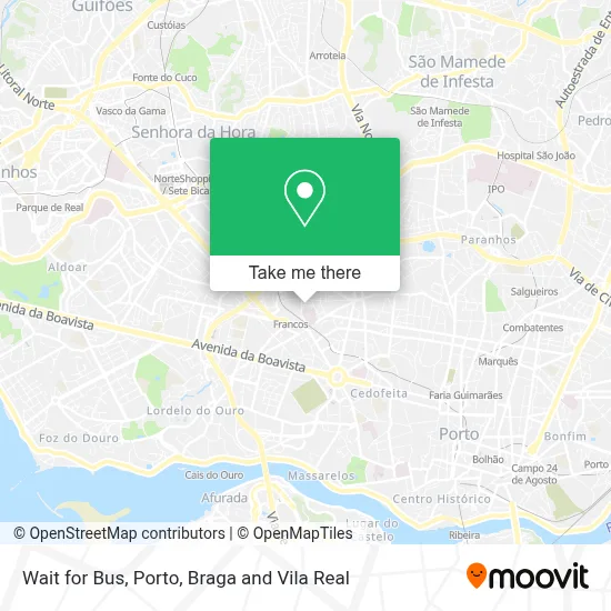 Wait for Bus map