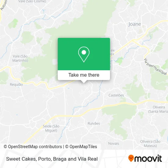 Sweet Cakes map