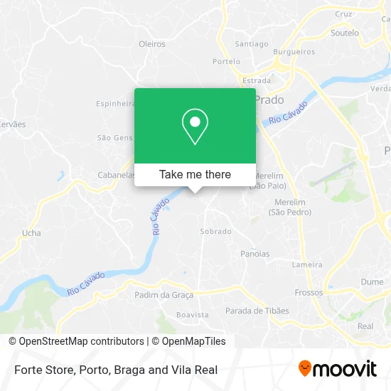 Forte Store map