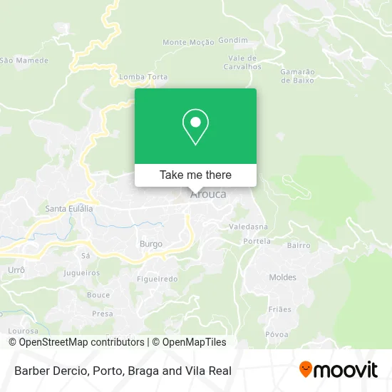 Barber Dercio map