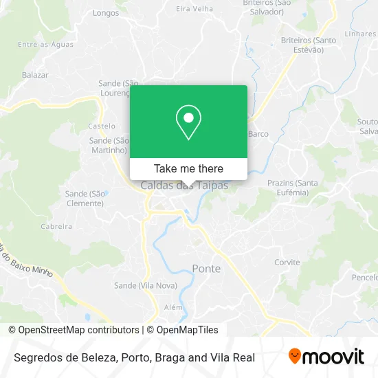 Segredos de Beleza map