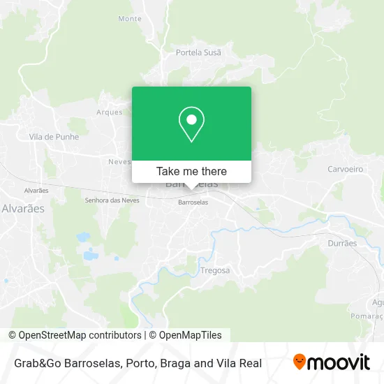 Grab&Go Barroselas map