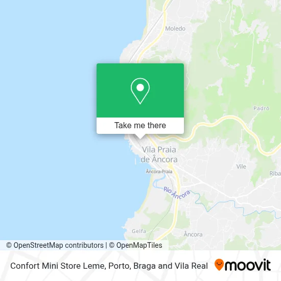 Confort Mini Store Leme map