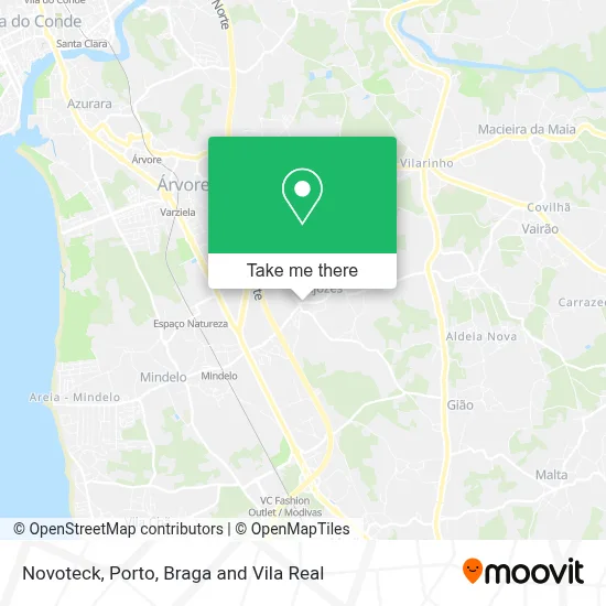 Novoteck map