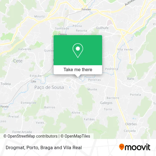 Drogmat map