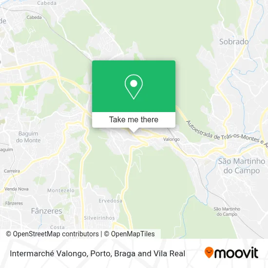 Intermarché Valongo map