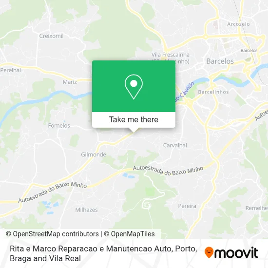Rita e Marco Reparacao e Manutencao Auto map