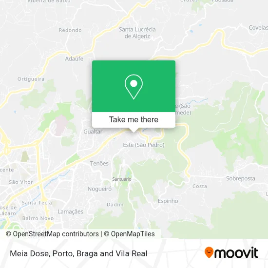 Meia Dose map