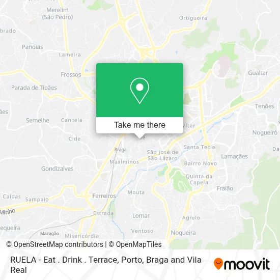 RUELA - Eat . Drink . Terrace map