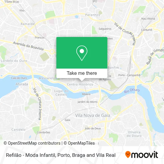 Refilão - Moda Infantil map