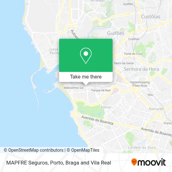 MAPFRE Seguros map