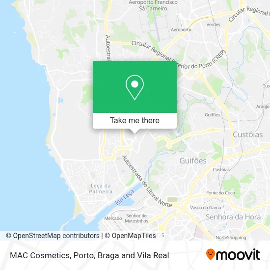 MAC Cosmetics map