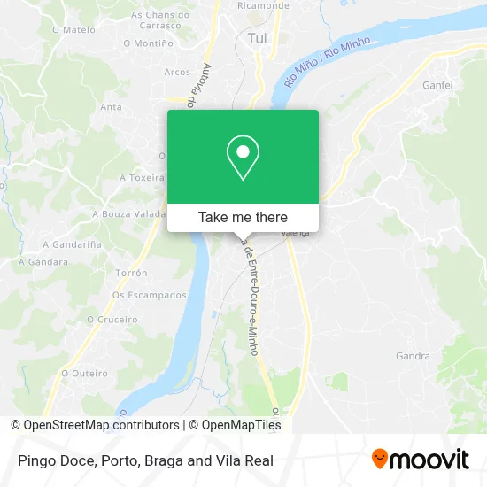 Pingo Doce map