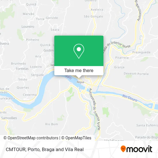 CMTOUR map