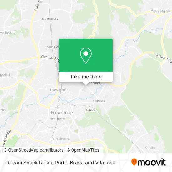 Ravani SnackTapas mapa