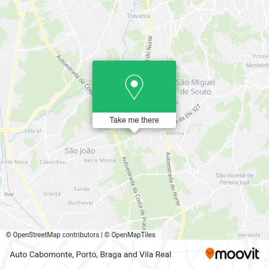 Auto Cabomonte map