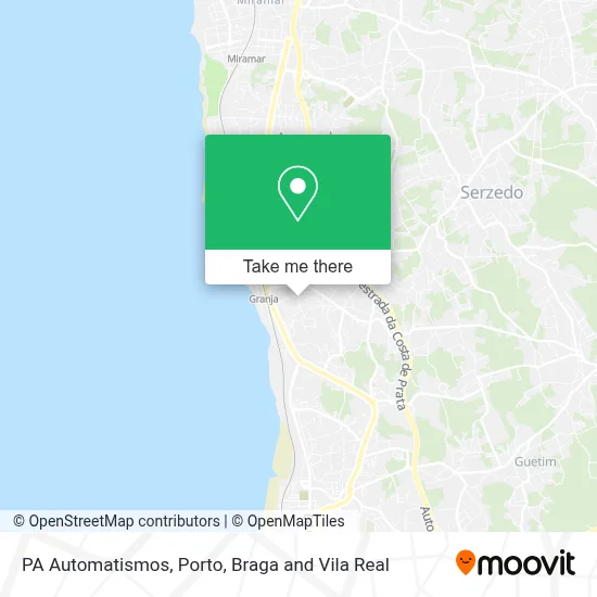 PA Automatismos map