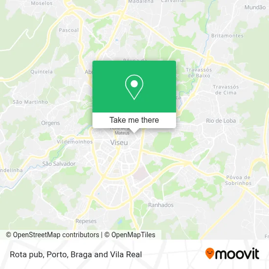 Rota pub mapa