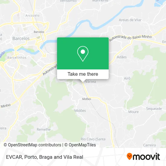 EVCAR map