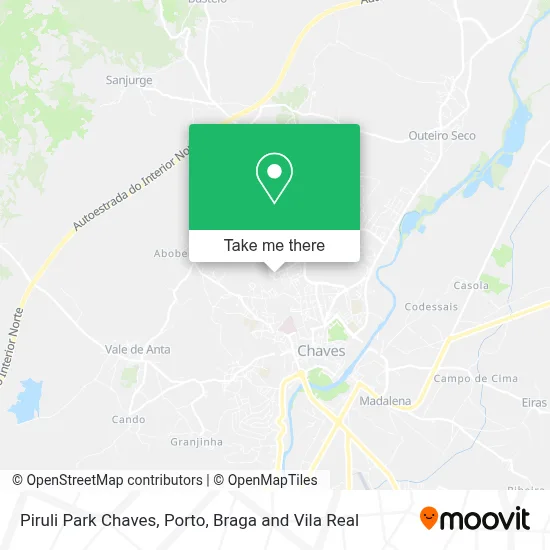 Piruli Park Chaves map