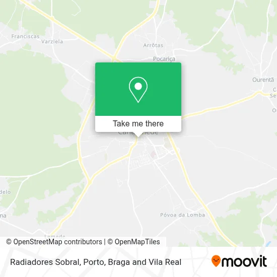 Radiadores Sobral mapa