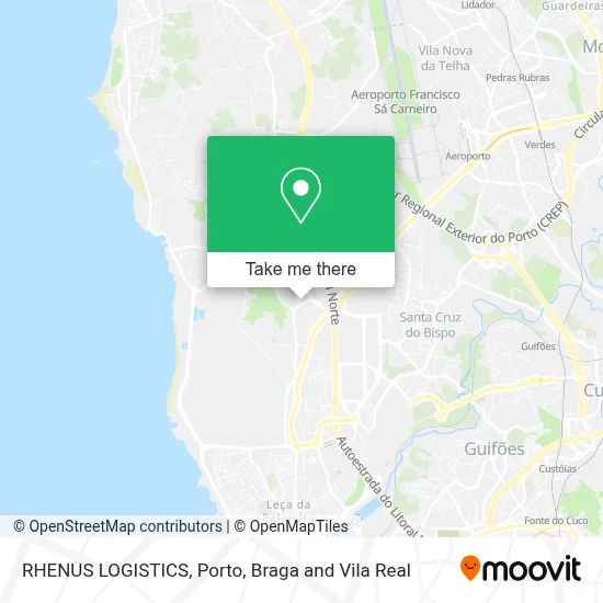 RHENUS LOGISTICS map