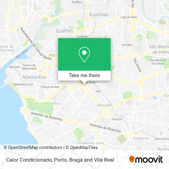 Calor Condicionado map
