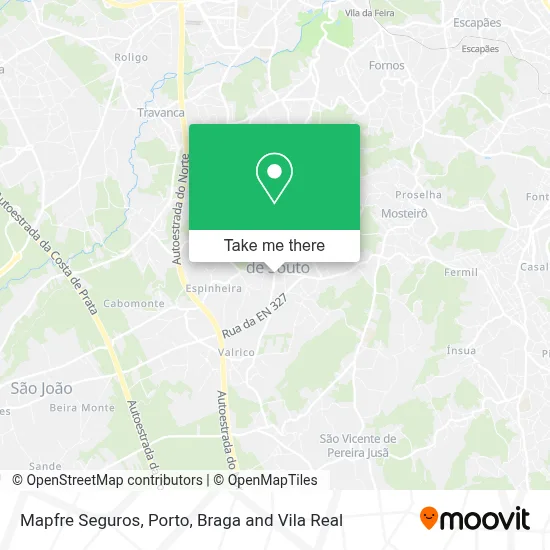 Mapfre Seguros map