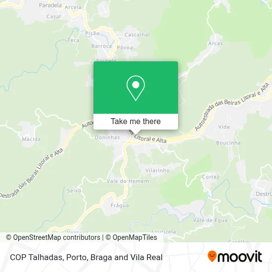 COP Talhadas map