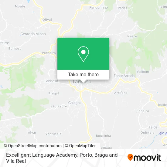 Excelligent Language Academy map