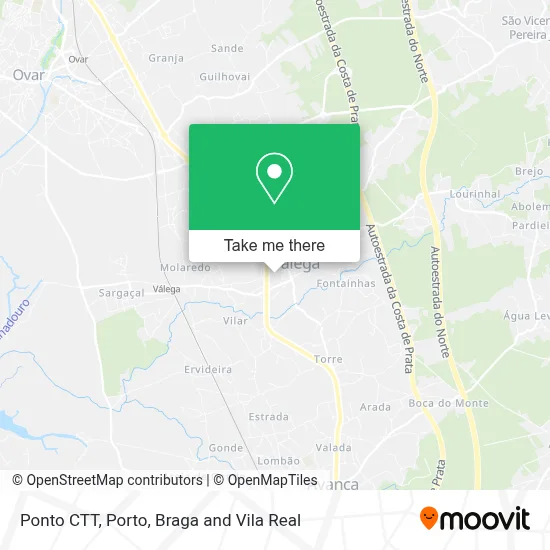 Ponto CTT map