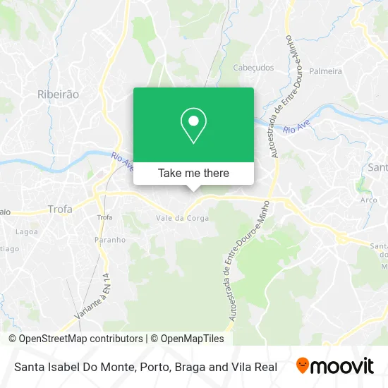 Santa Isabel Do Monte map