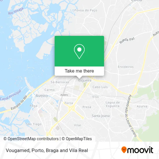 Vougamed map