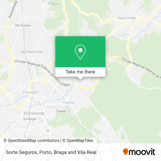 Sorte Seguros map