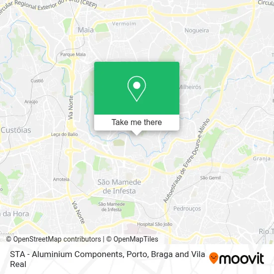 STA - Aluminium Components map