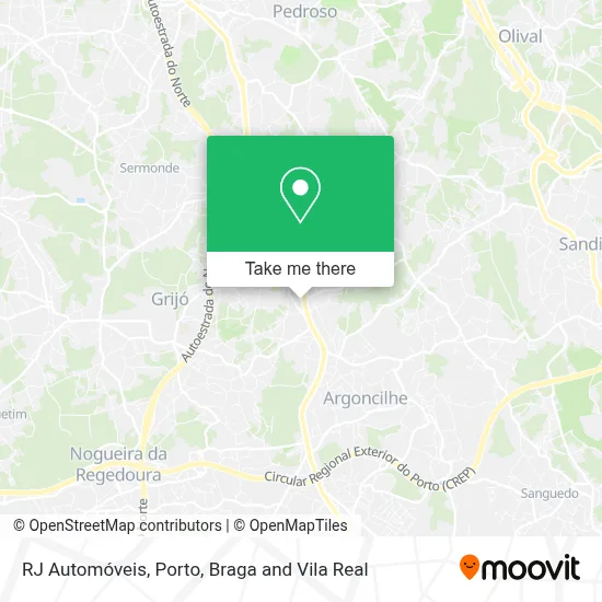 RJ Automóveis mapa