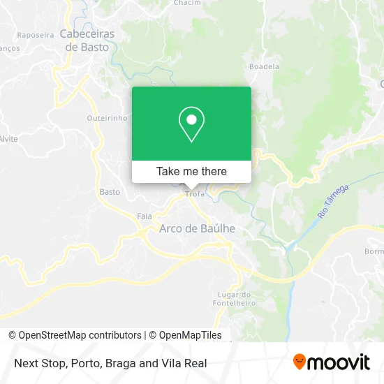 Next Stop map