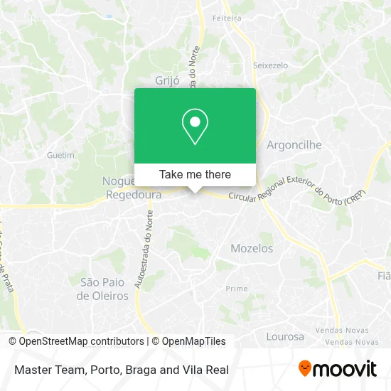 Master Team map