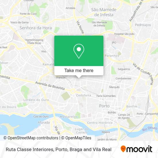 Ruta Classe Interiores map