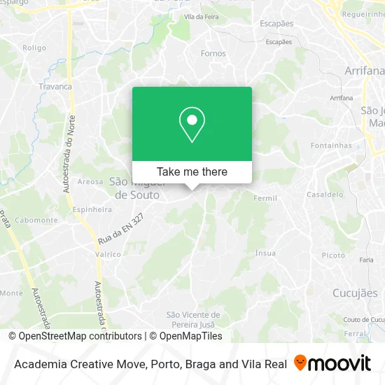 Academia Creative Move map