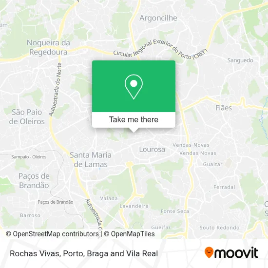 Rochas Vivas mapa