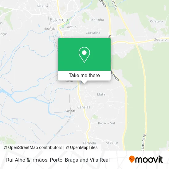Rui Alho & Irmãos map