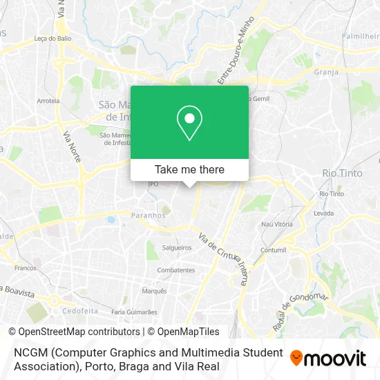 NCGM (Computer Graphics and Multimedia Student Association) map